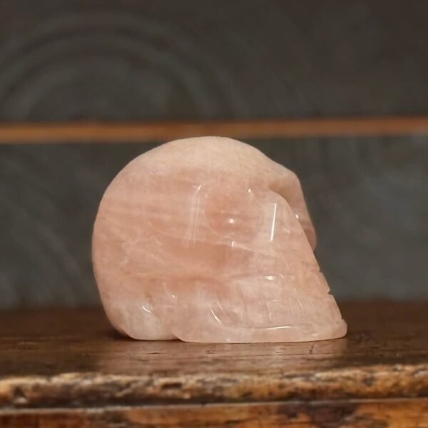 Thesaurus, Thesaurus edelstenen, Heerlijk-eko, Heerlijk Wormerveer, rozekwarts schedel, schedel, skull,