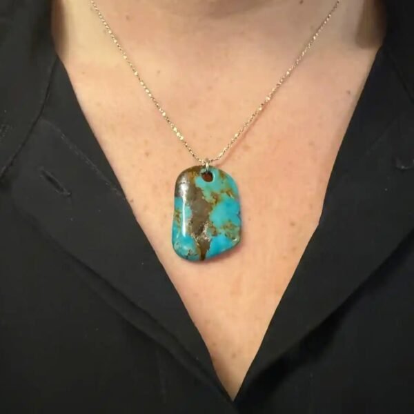 Thesaurus, Thesaurus edelstenen, edelstenen, Heerlijk Wormerveer, turkoois, turquoise, hanger, ketting, gouden ketting