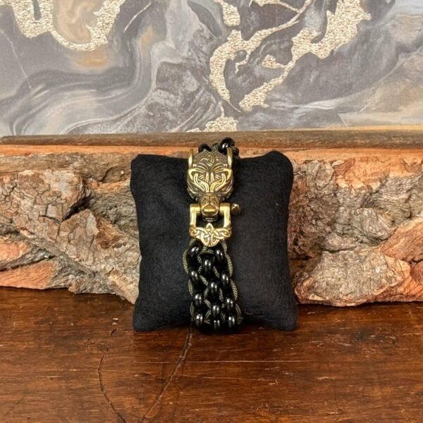 Thesaurus, Thesaurus edelstenen, edelstenen, Heerlijk Wormerveer, , armband, mannen armband, stoere armband, paracord, robuust, robuuste armband, persoonlijk, uniek, gepersonaliseerd, gepersonaliseerde armband, duurzaam, stevige armband, zwarte agaat, agaat