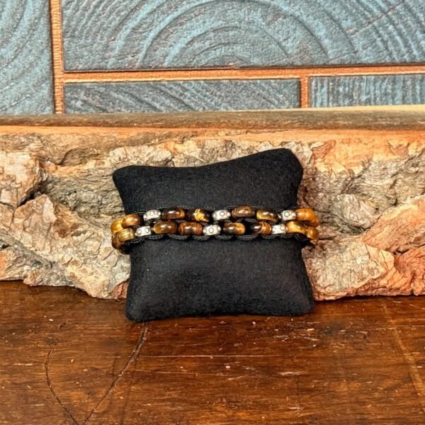 Thesaurus, Thesaurus edelstenen, edelstenen, Heerlijk Wormerveer, , armband, mannen armband, stoere armband, paracord, robuust, robuuste armband, uniek, gepersonaliseerd, gepersonaliseerde armband, stevige armband, harpsluiting, RVS sluiting, tijgeroog,